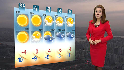 화요일부터 한파 시작...금요일 눈/비 [경산지역 주간..