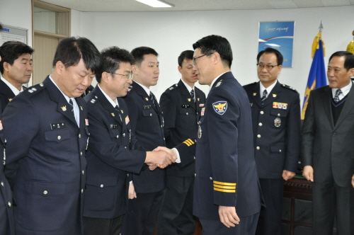경산署, 10일 인사발령 신고  수사과장 박신종, 경무..