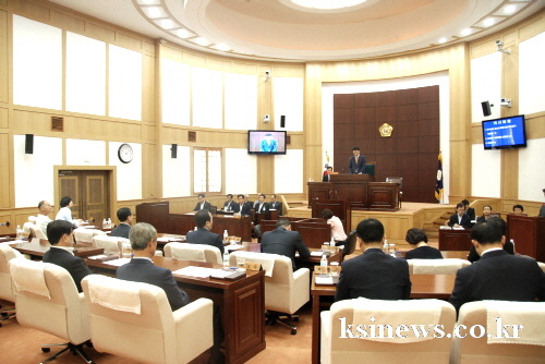 시의회, 6대 마지막 의사일정 돌입~ 제165회 임시회..