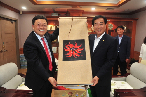 中 린저우시 시장 일행 경산 방문 자매우호도시 사전 의..