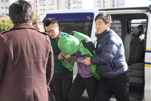 세모녀 살해 용의자 문경에서 체포 검거 과정에서 자해,..