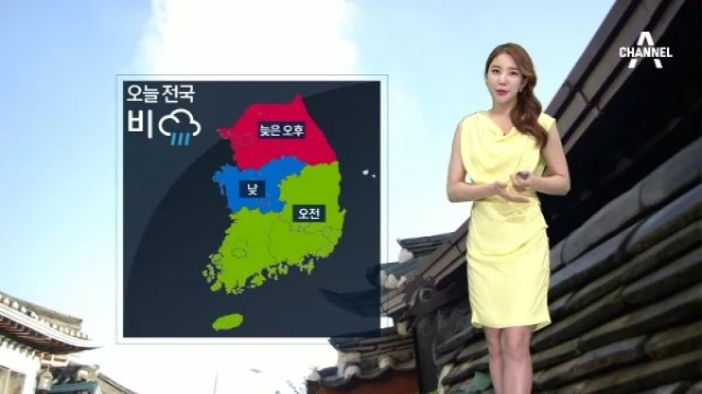 장마전선 영향 목요일까지 비 소식 [경산지역 주간 날씨..