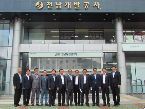 도의회 기획경제위, 호남 현지방문 영호남 상생협력 모색..