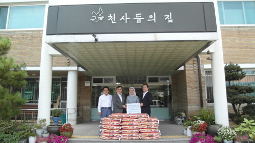 한국가스공사, 명절 사랑나눔 실천 진량지역 소외 이웃들..