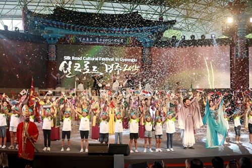 경주 뒤덮은 실크로드의 물결! ‘실크로드 경주 2015..