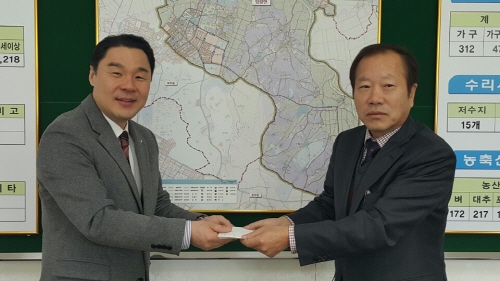 ㈜경산버스, 홍정민 대표 ‘나눔 실천’ 압량면에 이웃돕..