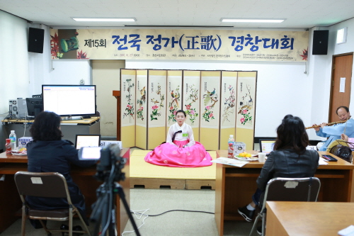 전국 소리꾼들 경산에서 경연 전국정가경창대회...김윤지..
