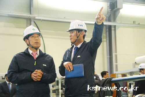 탄소복합소재 선도기업 현장방문 3산단 내 (주)티포엘 ..