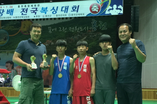 ‘복싱 명문 재건’ 장산중 전국대회 우승 제38회 회장..