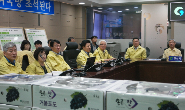 시의회, 을지연습 근무자 위문