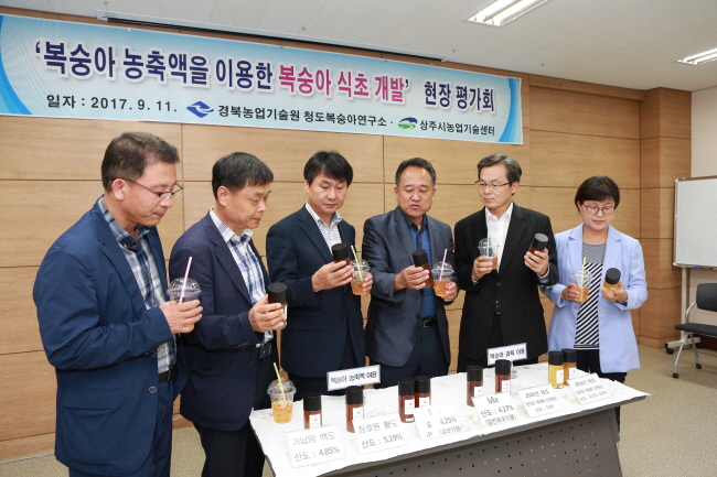 ‘등급 외 복숭아’ 식초로 재탄생