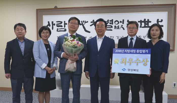 市, 2018 지방세정 종합평가 ‘최우수상’