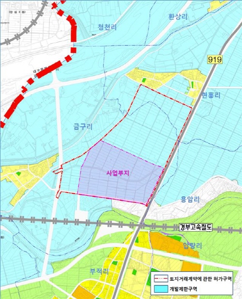 압량 도시첨단산업단지, 거래제한 ‘해제’