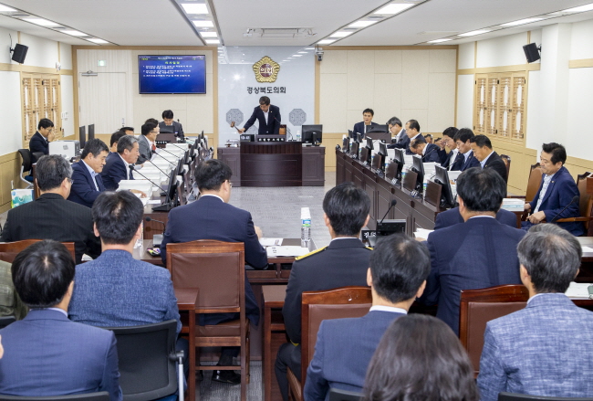 도의회 예결특위, 제1회 추경예산안 심사 마쳐