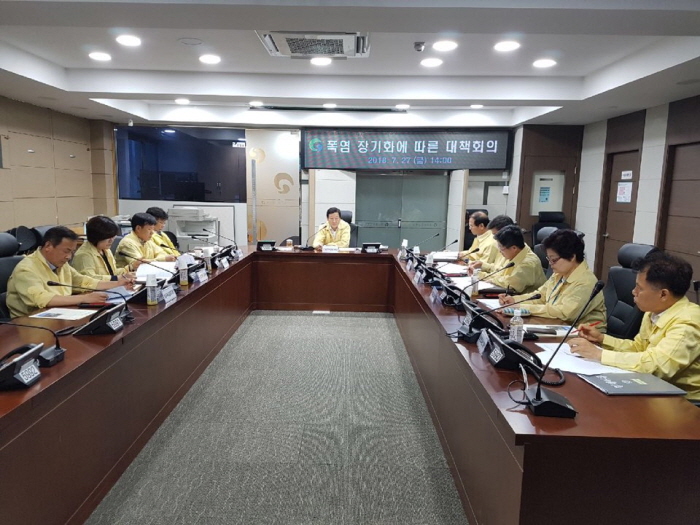 “폭염” 특보 및 대처상황