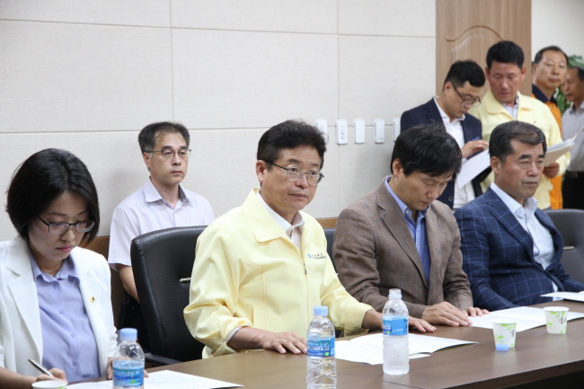 이철우 도지사, 경산소방서 방문