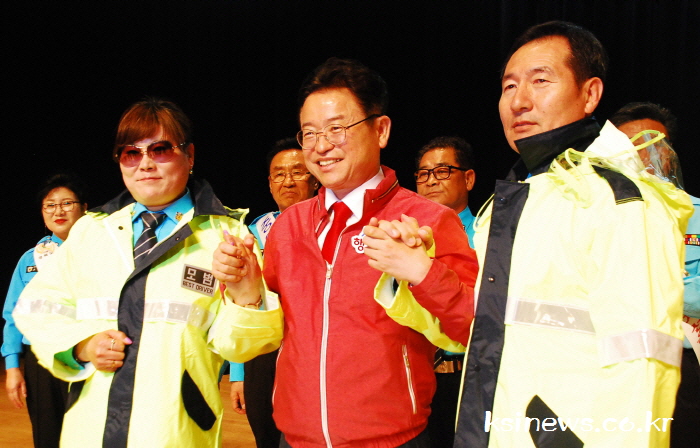 도체 앞두고 ‘교통질서 지키기 실천다짐대회’ 