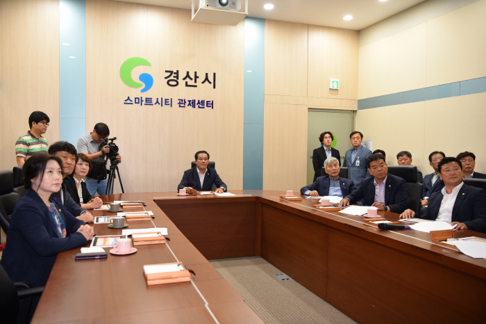 시의회 행사위, 행정사무감사 현장 방문