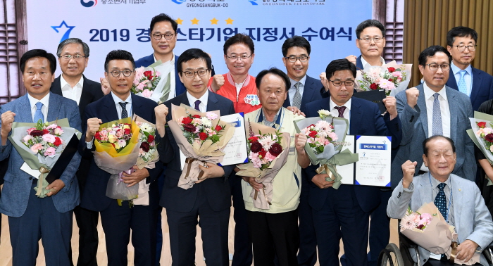 경산 4개 기업 ‘2019 경북스타기업’ 선정