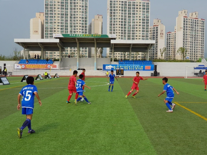 ‘한·중 유소년 축구대회’ 킥오프