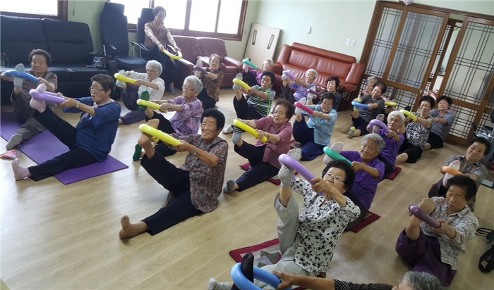 市, 경로당 행복도우미 사업 추진