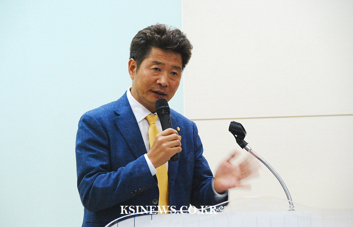 정의당 여영국 국회의원 경산 방문