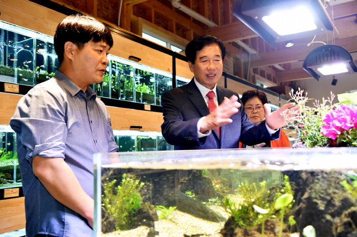 최영조 시장, 도시청년 시골파견제 현장 방문