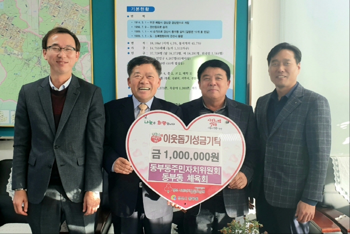 해마루어린이집·동부동체육회·효마을요양원...