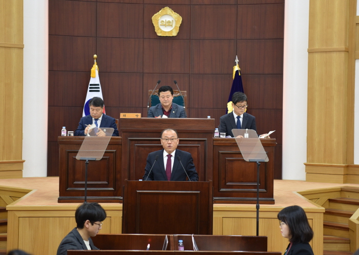 내년 예산안 39건, 58억 8,696만원 삭감