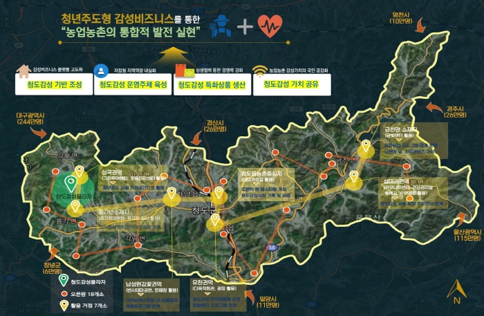 청도군,「청도감성 스케일UP 프로젝트」 시동