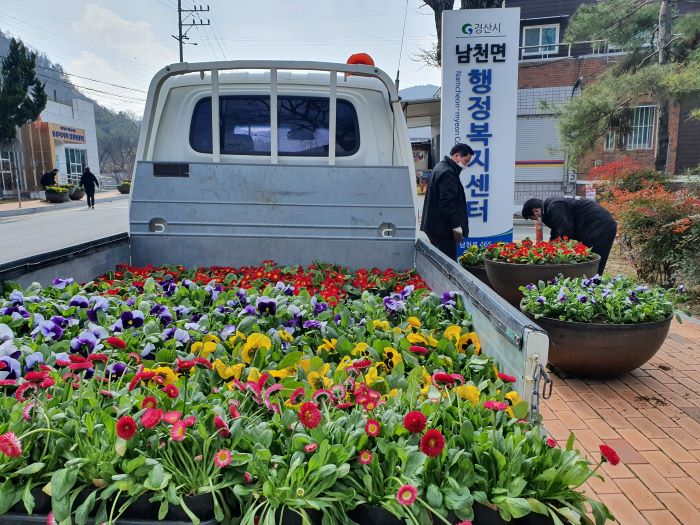 화사한 봄꽃과 함께 코로나 없는 봄이 되기를...