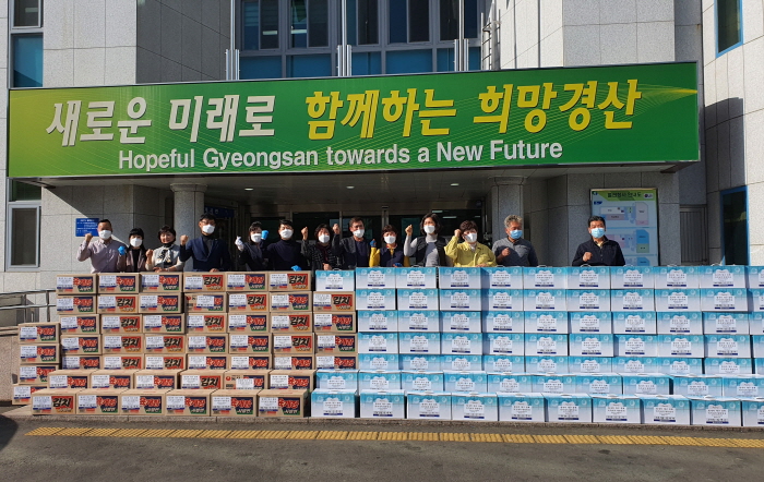 “힘내라 경산!”...성금·물품 후원 소식