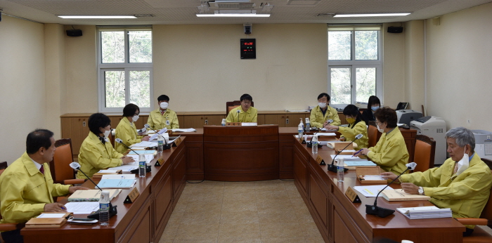 시의회 예결위, 제1회 추경예산안 심사