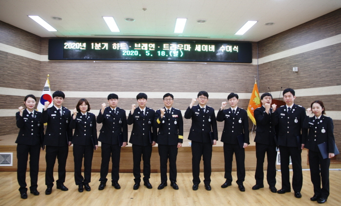 시민들의 소중한 생명을 구한 구급대원들