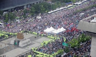 市, 광화문 집회 참가자 파악 ‘행정명령’ 발동