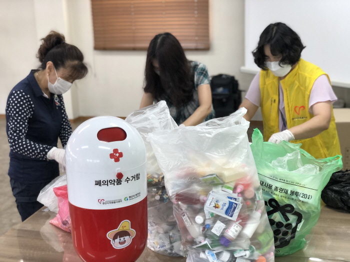 경산자봉 ‘올바른 폐의약품 배출’ 캠페인 전개
