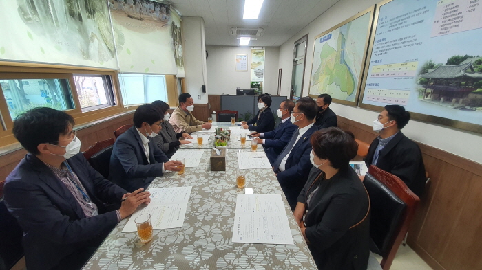남부동, 밀양시 교동과 교류 추진 