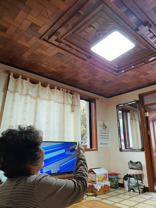 용성면, 소외계층 LED전등 설치 지원 
