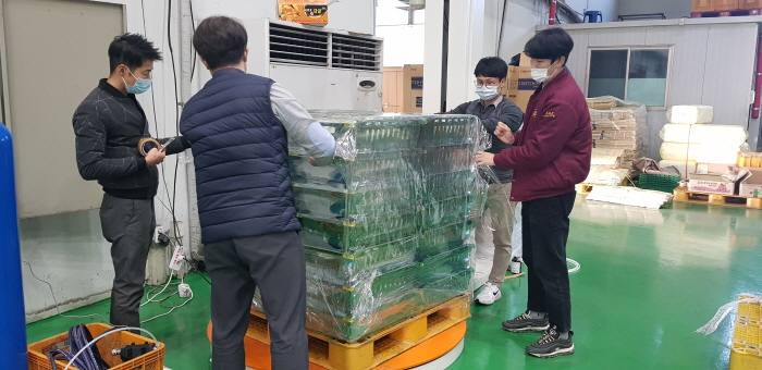 포도저장에 ‘팰릿 MA기술’ 전국 최초 도입
