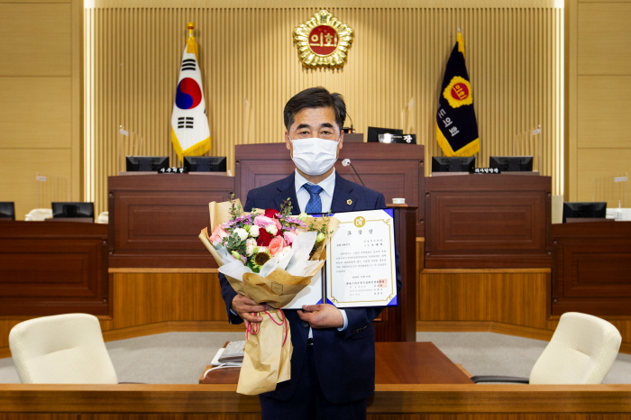 오세혁 도의원 ‘자랑스런 한국장애인상’ 수상