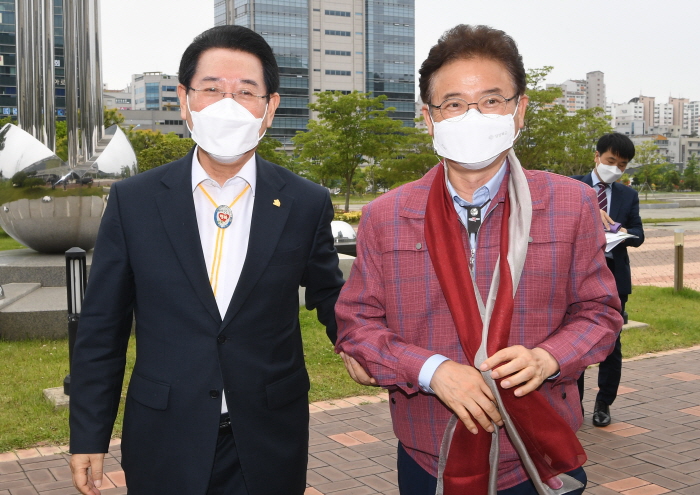 이철우 도지사, 전남도청 공식 방문