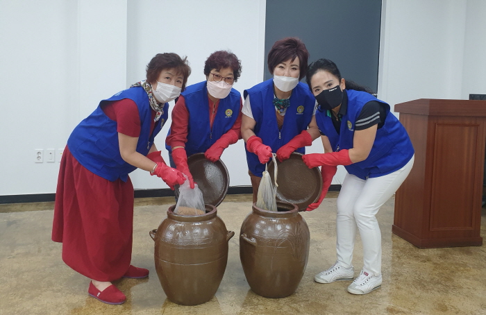 바르게살기 여성회, 전통식품 체험행사 열어