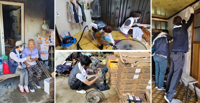 경산상가발전協, 독거노인 세대 지원 