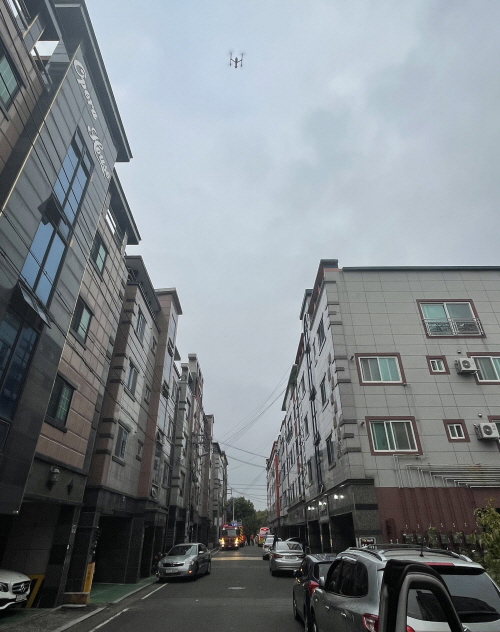 자살 시도 현장에 드론 투입 ‘효과’