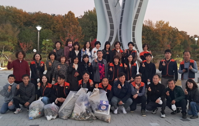 행복나누기가족봉사단, 환경정화 봉사활동