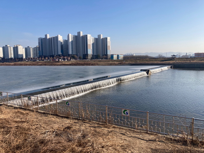 경산시, 금호강 가동보 보수 완료 
