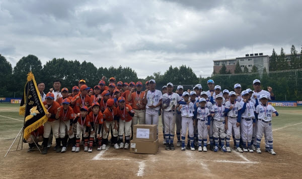 경산시·대구라이온즈 리틀야구단 ‘공동 우승’