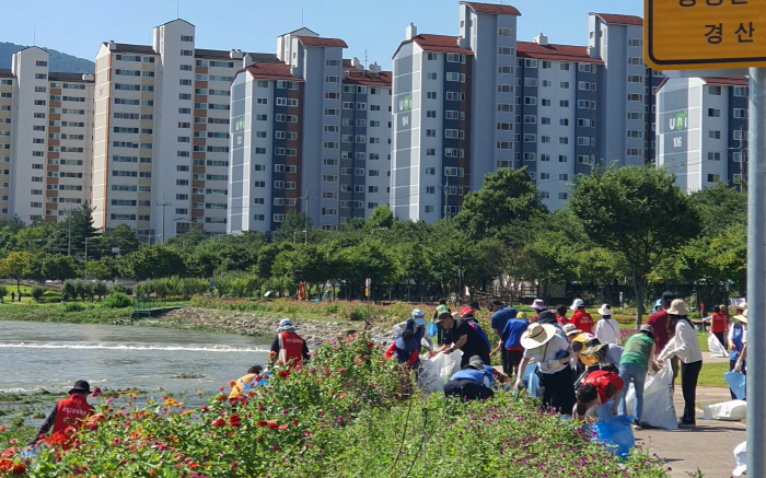 서부1동, 태풍 피해복구 및 환경정비