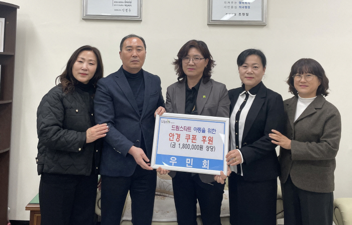 우민회, 경산 드림스타트 아동 후원