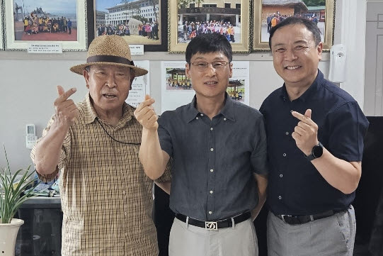 김수열 명예서부2동장, 경로당 후원